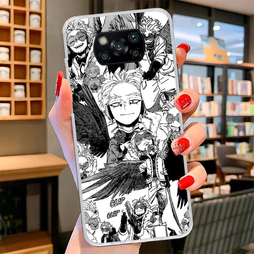 My Hero Hawks Cover Phone Case For Xiaomi Poco F7 Ultra X7 X6 X5 Pro M7 Redmi 15C 15 13C 13 12C 12 10C 10 9A 9C 9T 9 Shell Poco