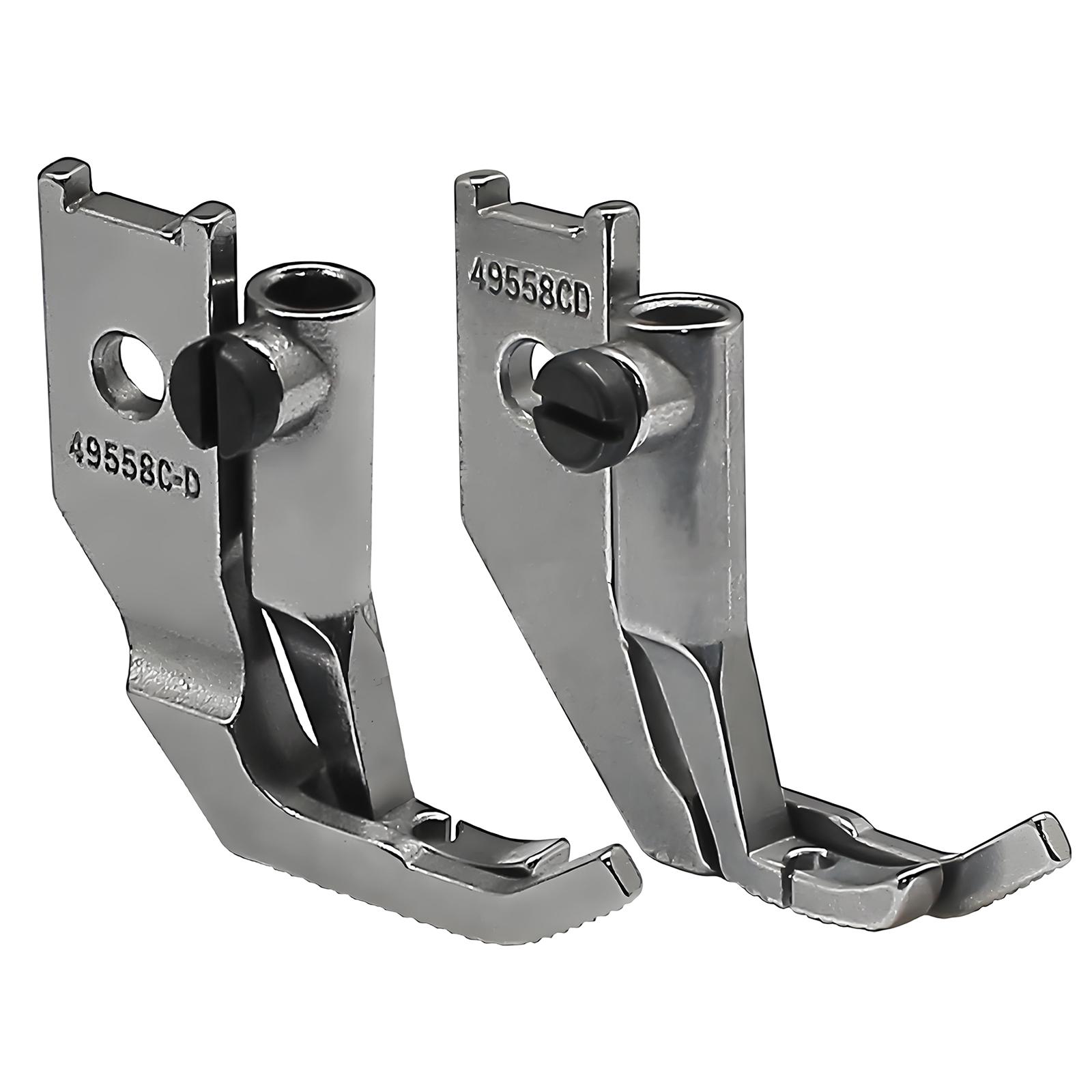 

Right and Left Narrow Zipper Foot Set #KP-19268+KP-19269 Compatible with for PFAFF Brand 145 335 545 1245 Sewing Machine Parts