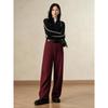 JIUZI Annakol Women's Warm Wide-Leg Casual Pants