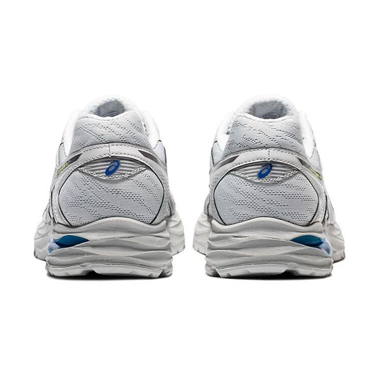 Asics Gel-Flux 4 Comfortable Mesh Fabric Synthetic Leather Low-Top Sprint Running Shoes Men sneaker Gray 1011A614-020