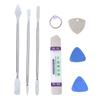 8Pcs Phone Repair Metal Opening Tool Cellphone Disassemble Crowbar Steel Pry