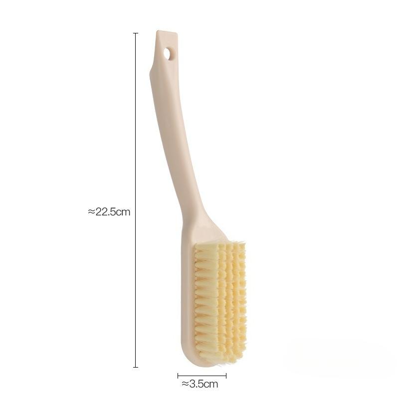 

Household long-handled shoe brush hanging plastic shoe washing brush multi-functional cleaning brush soft bristles shoes cleaning brush