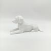 Labrador Retriever Statue, 3D Printed Realistic Sleeping Position Sausage Dog Ornament, Gift for Dog Lovers, Home Decor