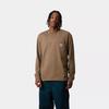 Carhartt WIP SS25 L/S Pocket T-Shirt With Logo Print Men T-Shirts Brown I030437-2LT-XX