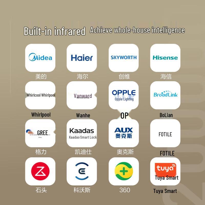 XIAODU Smart Speaker Mate with LED Clock & Universal Remote