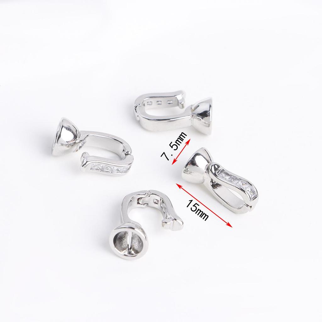 18K Gold Plated High Color Retention Clasp Connector for DIY Necklace/Bracelet Jewelry