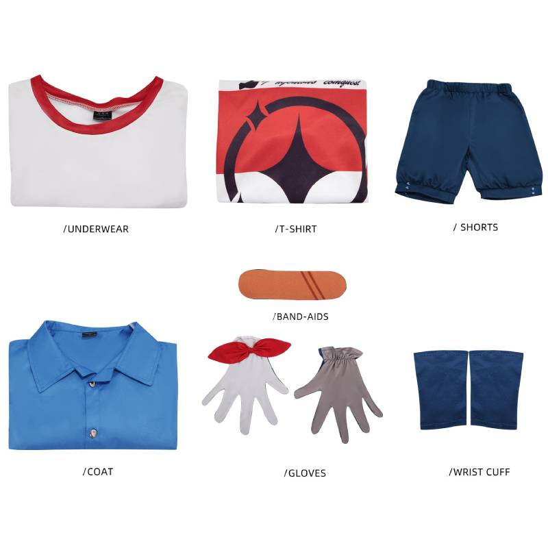 Bennett Impact Genshin Cosplay Costume Game Sportswear Full Set Outfit Roleparty