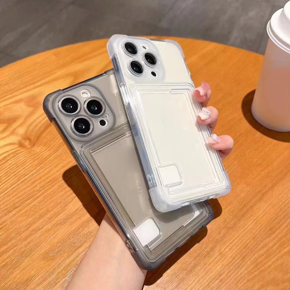 Puzdro na telefón s držiakom na karty pre iPhone 11 13 Pro Max iPhone 14 15 Pro Max 12 13 Pro Max 13 Pro 14 Pro Samsung