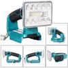 Handheld Outdoor Camping Spotlight 9W 1000LM Flashlight LED Work Light for Makita 14.4-18V Li-ion Battery