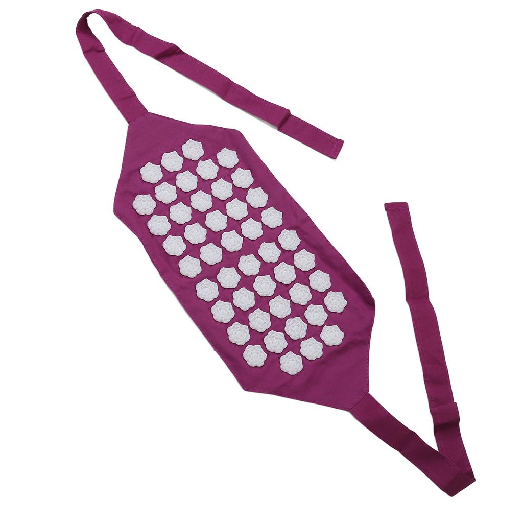 Acupressure Belt Relaxing Stress Relief Cotton Fabric ABS Flower Shaped Acupressure Massage Mat for Home