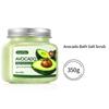 SADOER Avocado Bath Salt Scrub Exfoliates and Cleanses Pores for Body Care