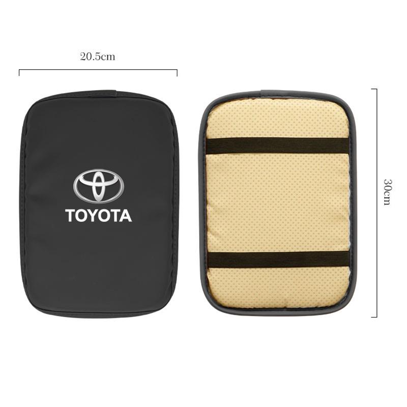 Car Armrest Box Pad Center Console Arm Rest Storage Pocket For Toyota Corolla Aygo Prius RAV4 Crown Camry Avensis Gazoo Racing HJ3S8