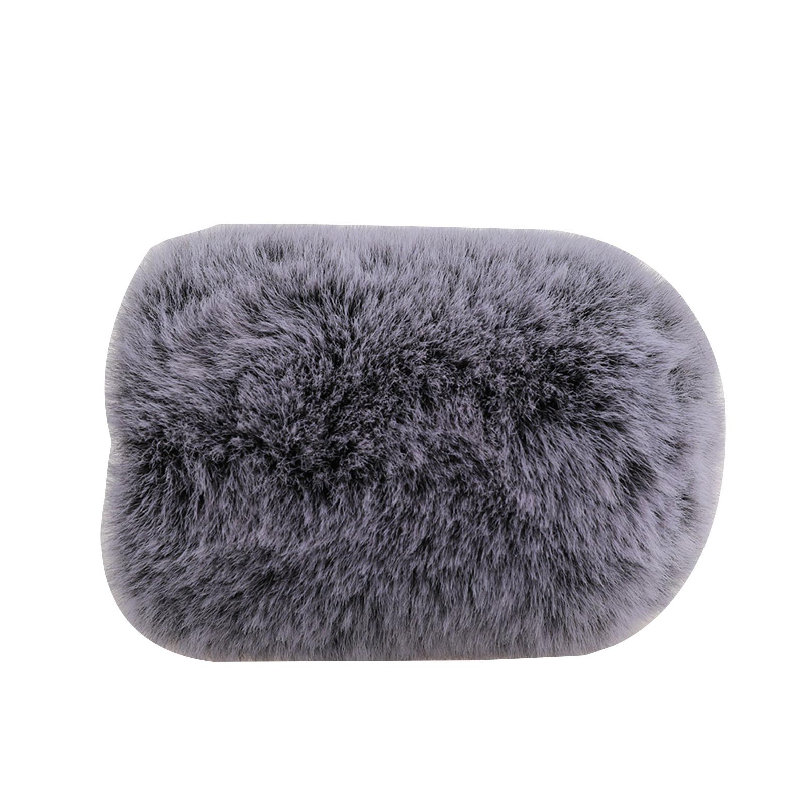 

Universal Microphone Outdoor Artificial Furry Windscreen Fur Windshield Wind Muff for AT2020 Condenser Microphone