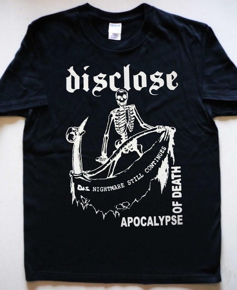 DISCLOSE - Apocalypse of death T-shirt, Unisex Tee M