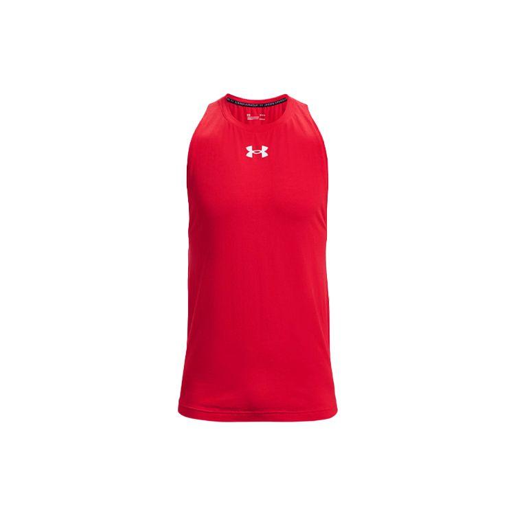 Under Armour Casual Breathable Basketball Sports Vest Men Tops Red 1361901-600