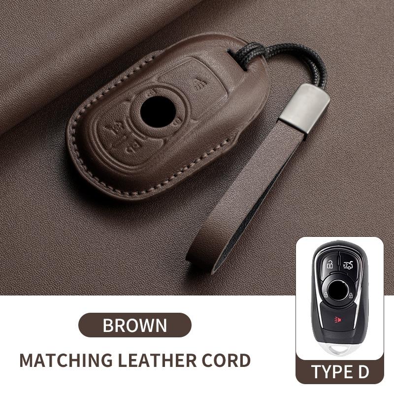Leather Car Flip Key Case Cover For Buick Lacrosse Envision Excelle Encore Regal Enclave Verano Sportback Tourx Cars Key Shell