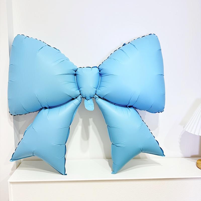Xiaohongshu Ins Bow Aluminum Foil Balloon for Girl's Birthday Party Decoration