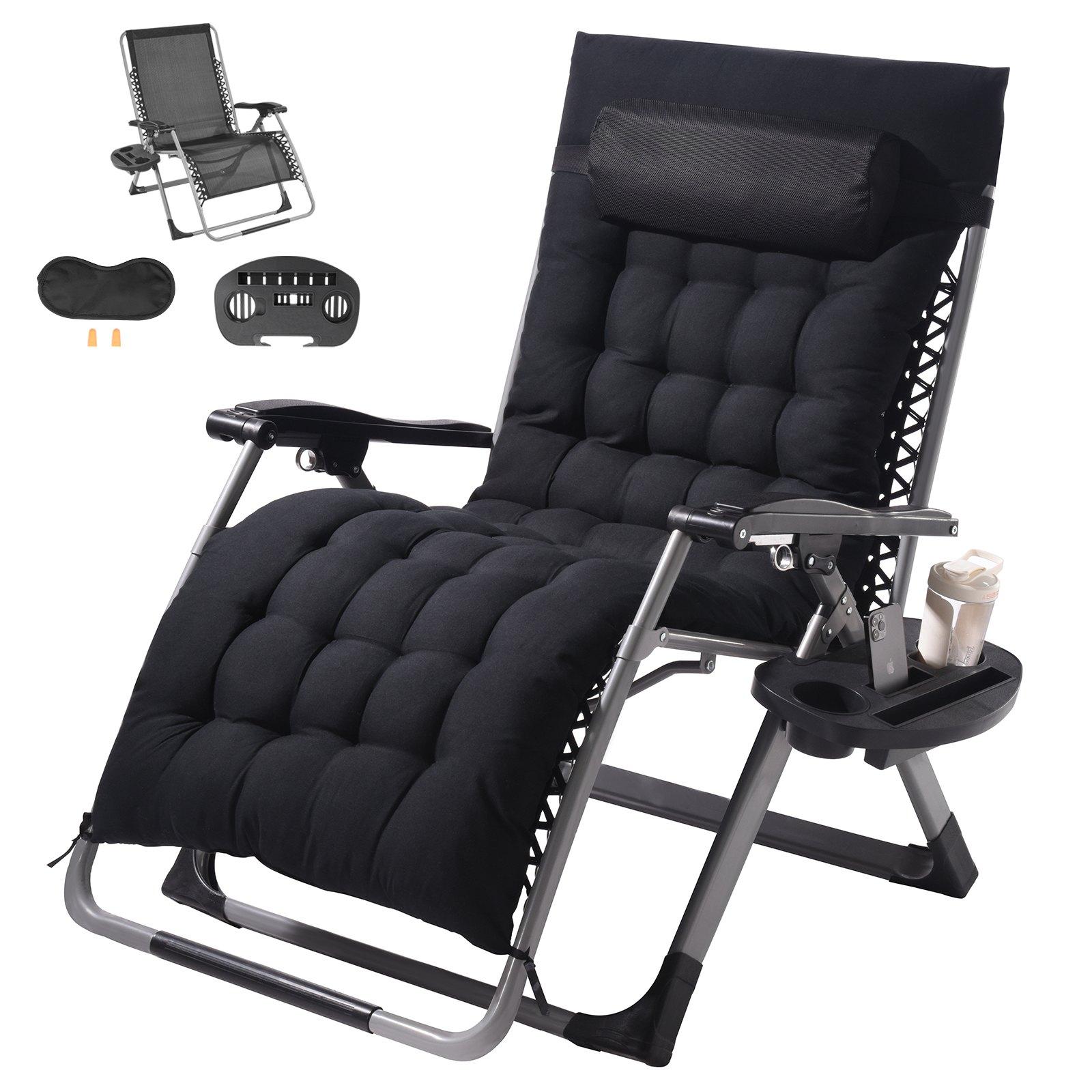 VEVOR Zero Gravity Chair, 33 inch