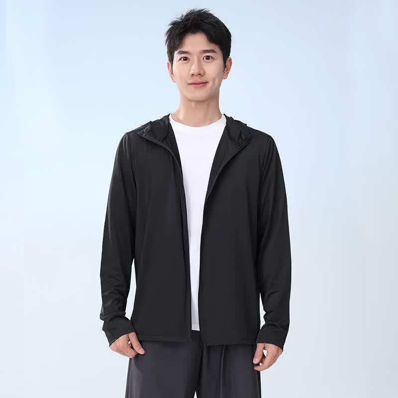 Shun'an Liandun Men's Ice Silk Hooded UV Protection Outdoor Jacket
