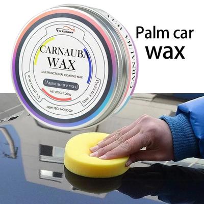 Pâte de carnauba Cire pour voiture Cire d'entretien de peinture automobile Cire de polissage brésilienne Pâte de cire haute brillance Revêtement super hydrophobe Vitrage