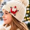 Non Woven Fabric Craft Christmas Felt Embroidery Brooch Kit for Beginners, DIY Decorative Pins Set with Tools, Creative Sewing Projects Handmade