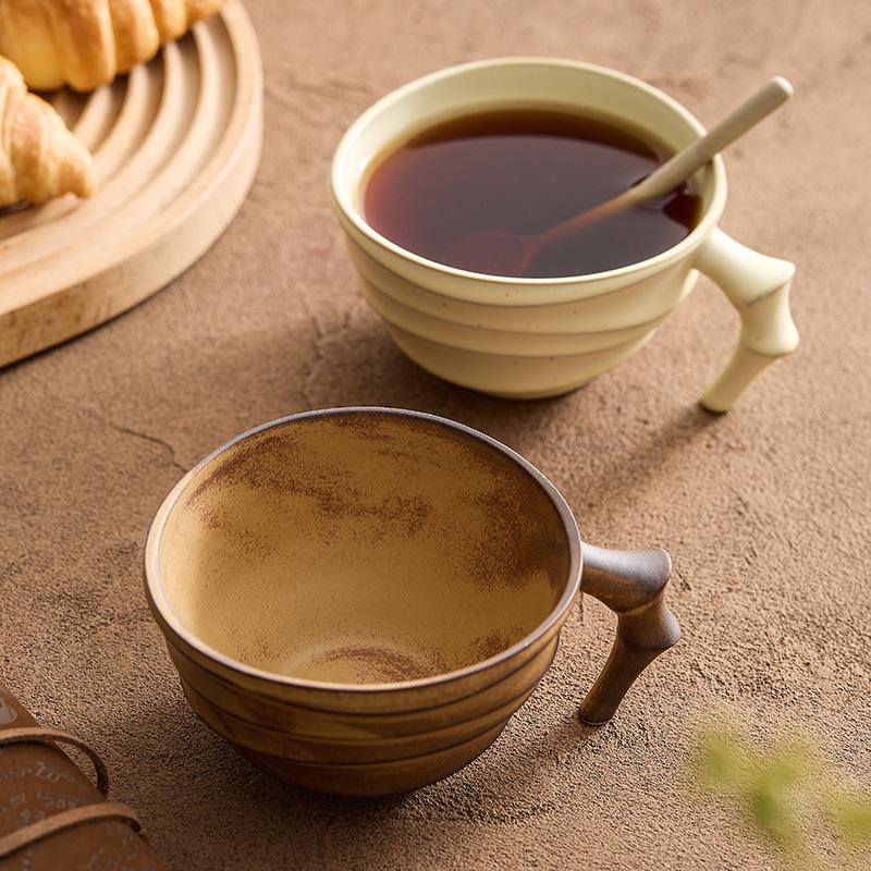 Coffee Mugs Premium Ceramic Japanese Retro Mugs Design Milk Mugs Breakfast Mugs