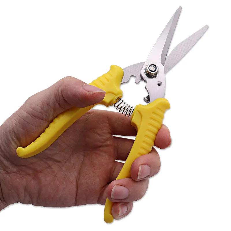 Multifunctional Electronic Pliers & Cable Cutter, Professional Garden Shears Scissors, Durable Hand Tool for Outdoor Working and Daily Use