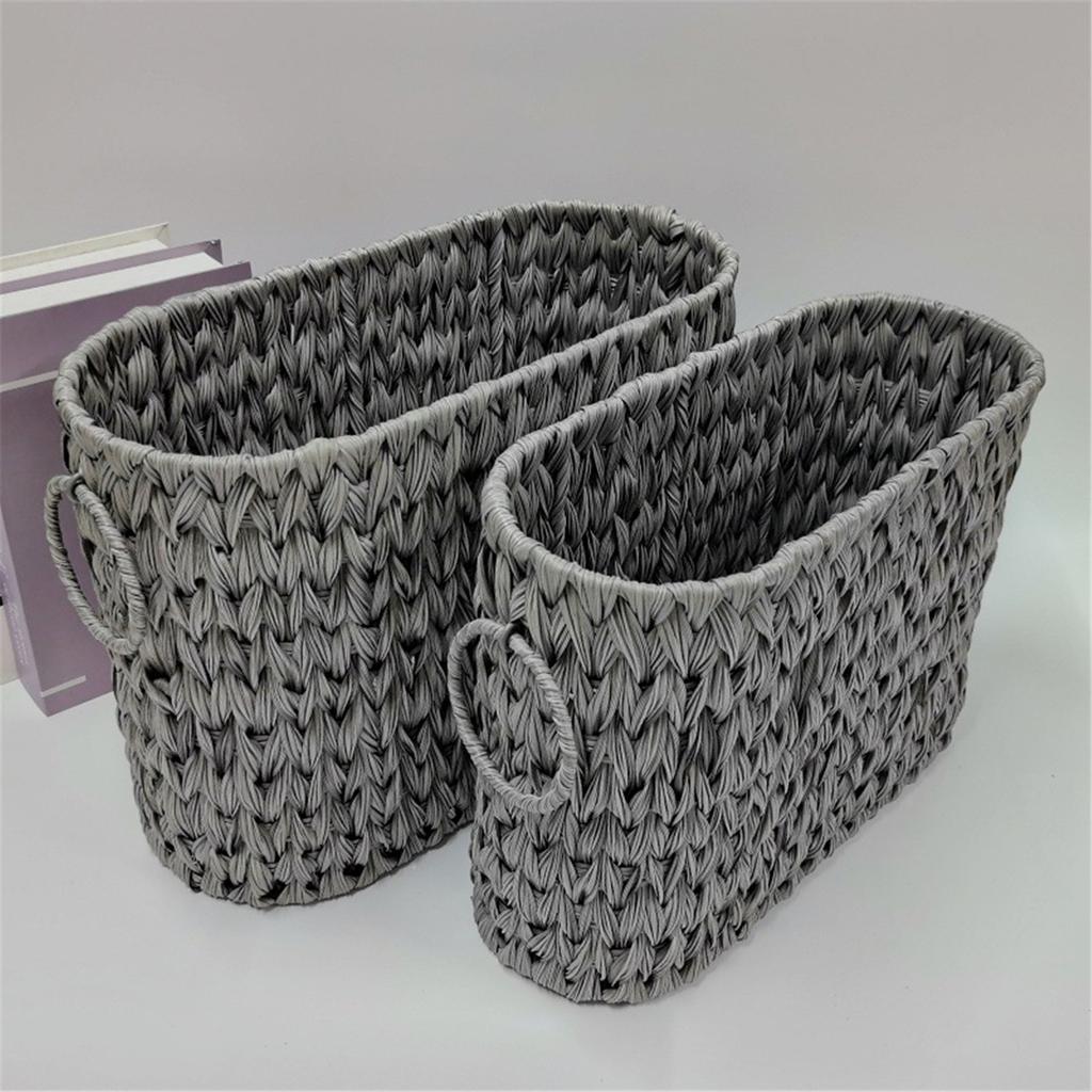 Wicker Toilet Paper Basket with Lid for Bathroom Storage Multipurpose Decorative Holder for Closet Elegant Styles