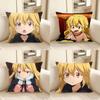 1pc Alice Rondo Anime Characters Pillow Case Fashion Square Pillowcase Bedroom Sofa Room Ins Decoration Leisure
