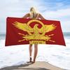 Toalla con Logo SPQR Romano Playa Baño Secado Rápido Ligera Portátil Sauna Camping Piscina Natación Viaje