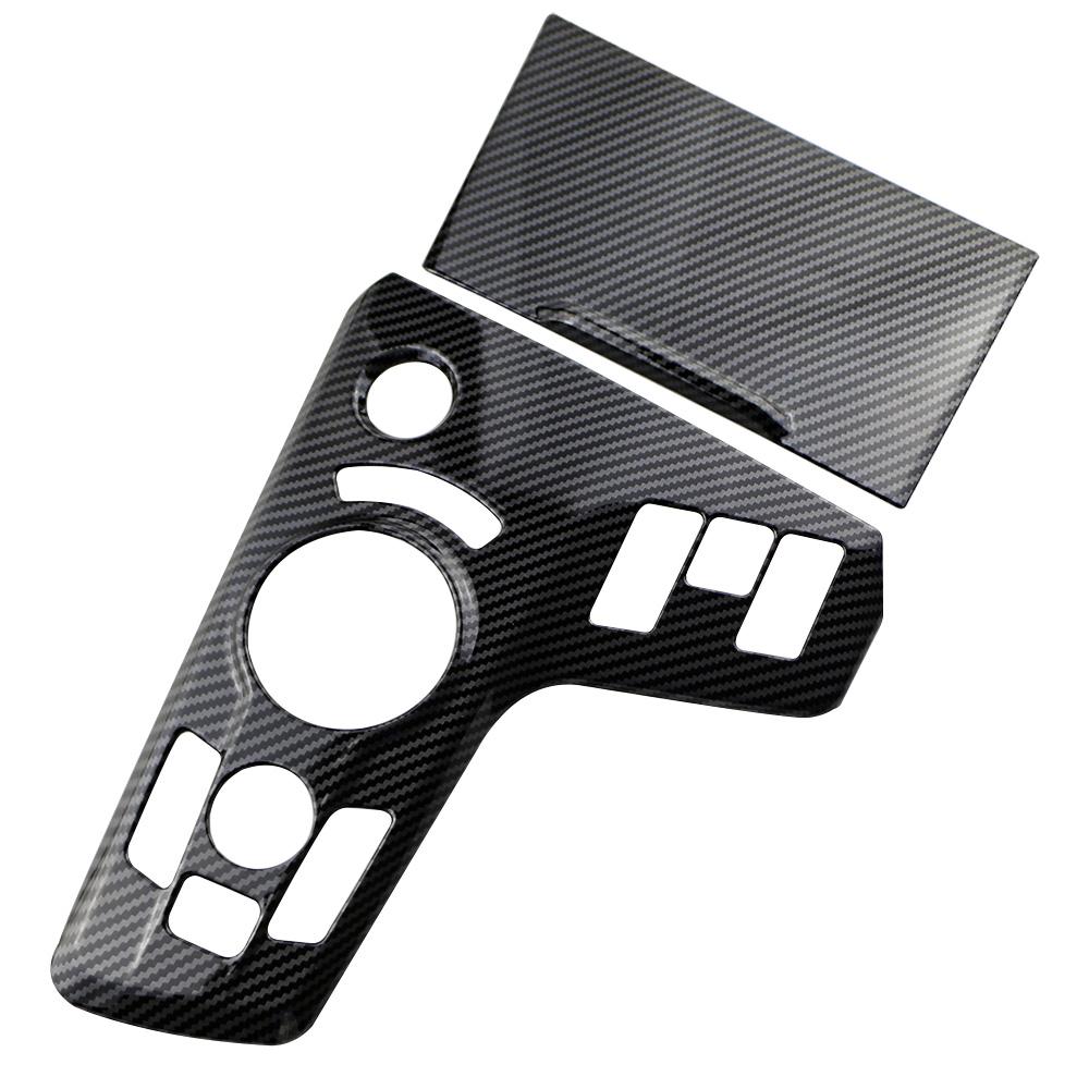 

Накладка на панель ручки переключения передач для KIA Sportage NQ5 2025 2025 2025, наклейка на центральную консоль, украшение, 2 шт., аксессуары для отделки углеродного волокна черного