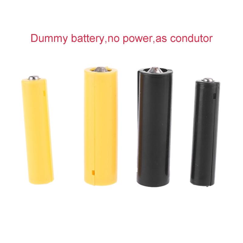3-in-1 AA AAA Batterie-Eliminator Netzteil-Adapter für LED-Licht/Spielzeug/Ventilator/Kamera Ersatz LR6/AA Batterien