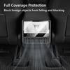 For Tesla Model Y Juniper 2025 2026 ABS Rear Center Console Air Outlet All-inclusive Protective Cover Integrated Tempered Glass