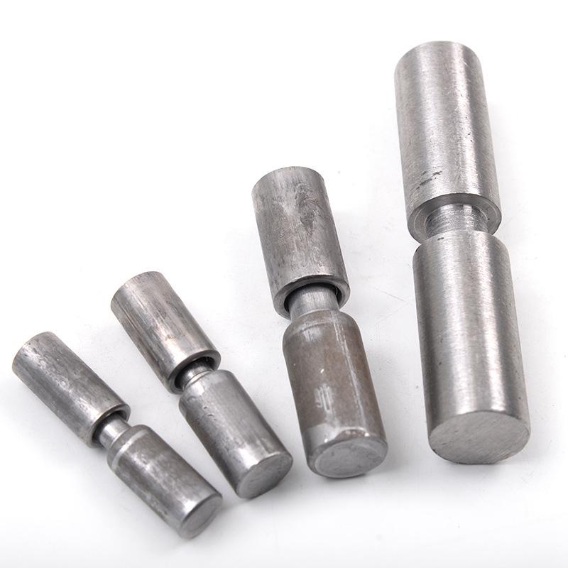 Abnehmbares Stumpfschweißscharnierzylinder aus Kohlenstoffstahl für Türen (Größen: 8mm bis 50mm)