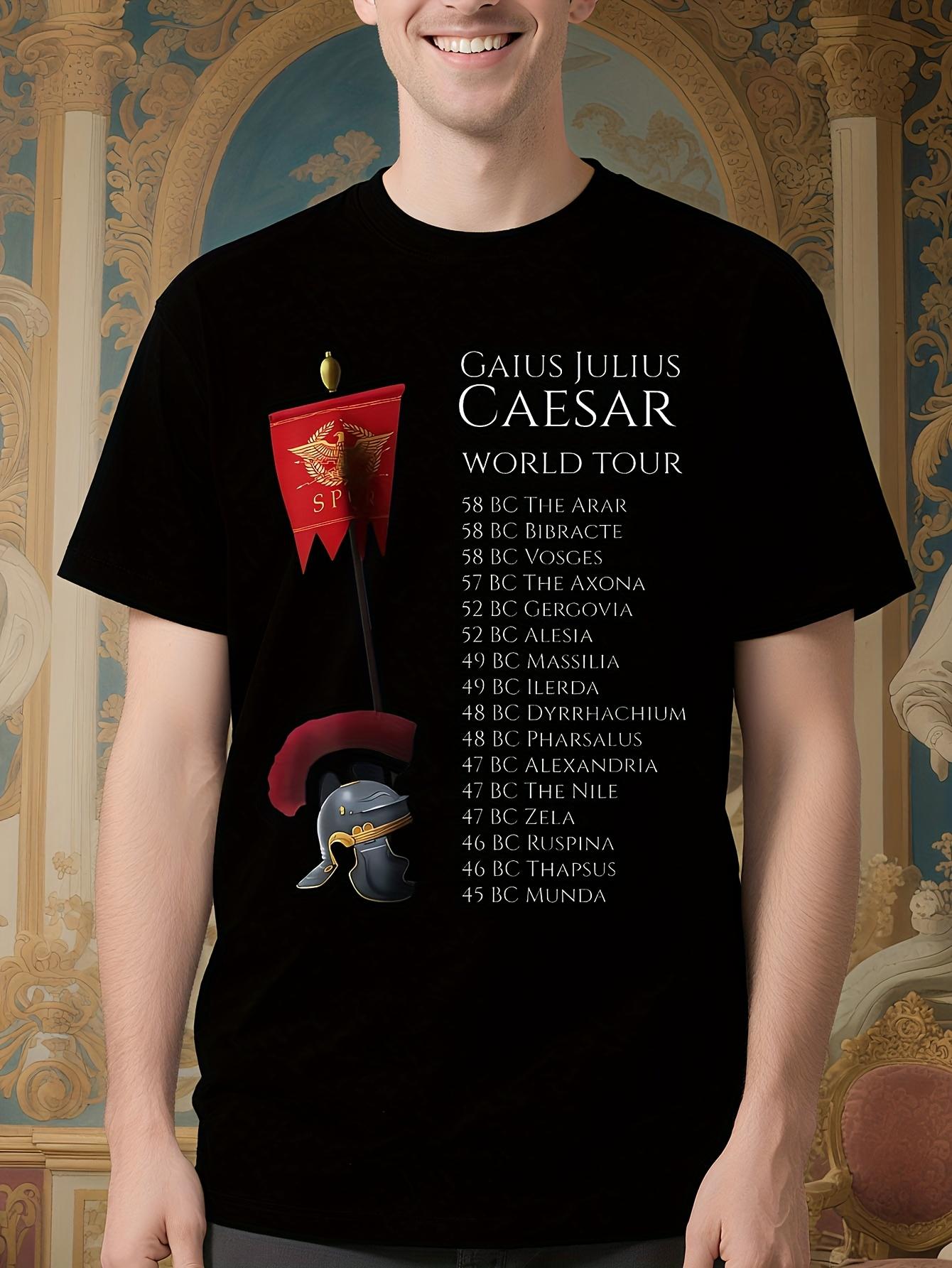 SPQR Ancient Rome Tshirt - Historical Caesar Tour Design ... XXXL
