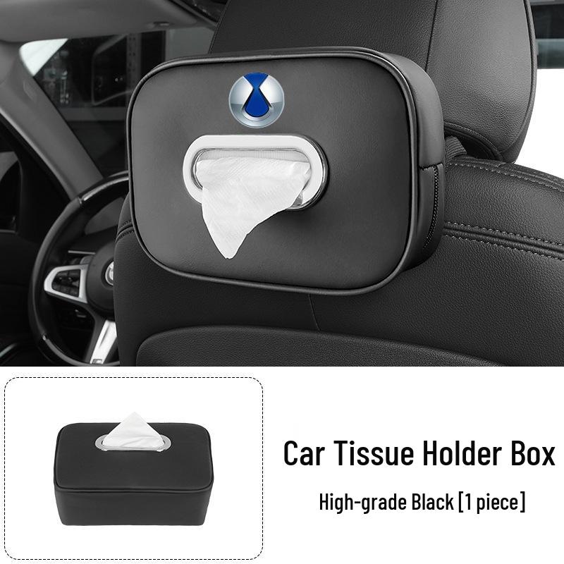 Dedicated Tissue Box for BYD Denza D9/N7/N8, Pull-Out Hanging Bag, Interior Accessory