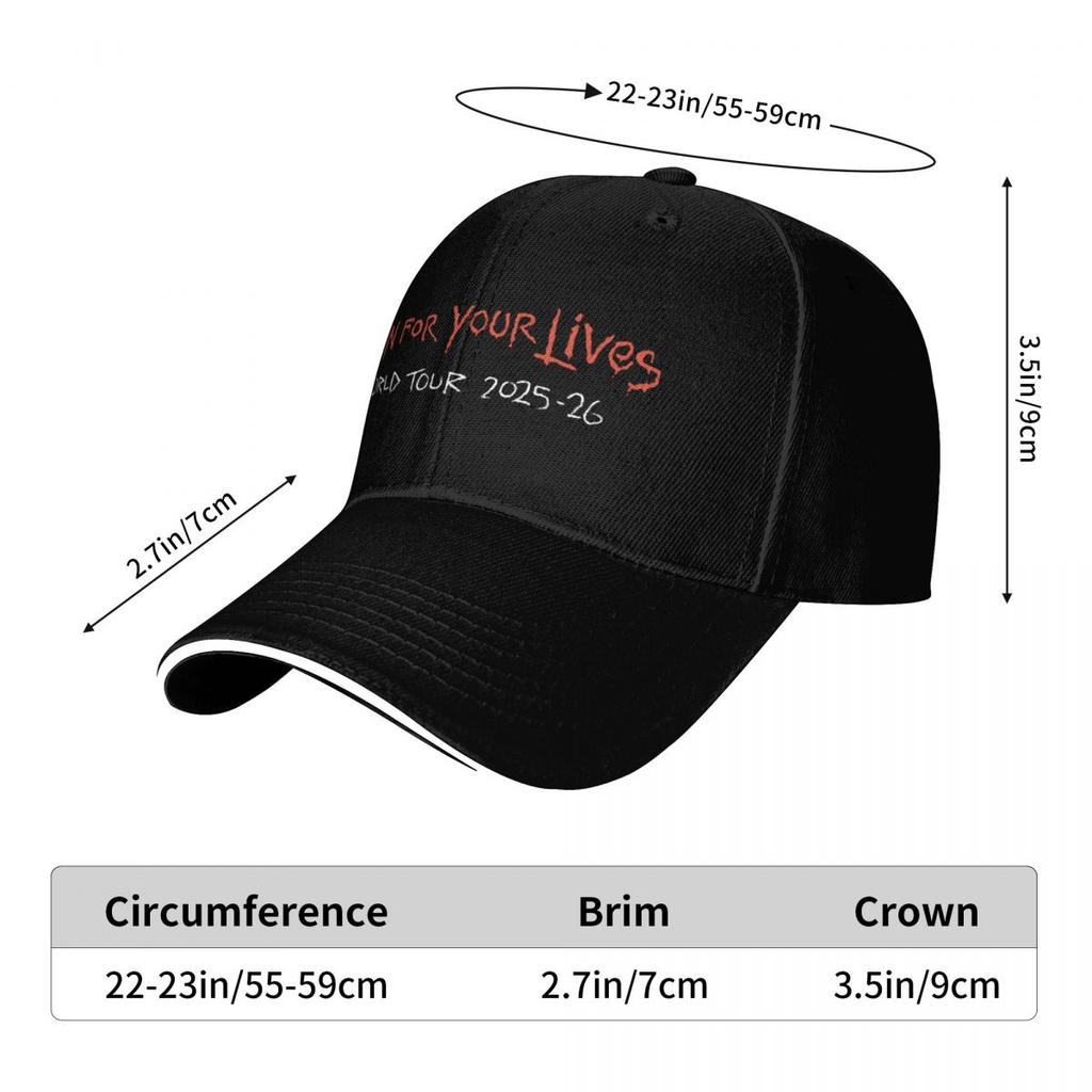 IRONed MAIDENed Band 2025 Fans Support Baseball Caps Sun Caps Unisex Hats