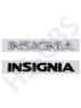 INSIGNIA Emblemat z Logo Litery Odznaka Naklejka na Tylną Klapę Bagażnika Błotnik Samochodu Naklejki na Klapę Bagażnika dla Insignia GTC OPC, Naklejka na Zewnętrzne Nadwozie