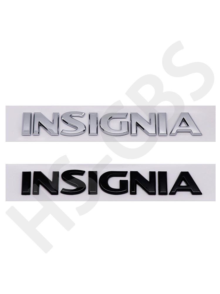INSIGNIA Emblemat z Logo Litery Odznaka Naklejka na Tylną Klapę Bagażnika Błotnik Samochodu Naklejki na Klapę Bagażnika dla Insignia GTC OPC, Naklejka na Zewnętrzne Nadwozie