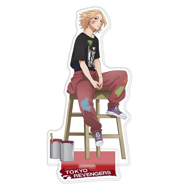 Captivating Tokyo Revengers Acrylic Stand Featuring Draken And Manjiro Sano Anime Characters