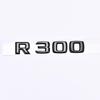 Suitable for Mercedes R300-R500: car stickers, emblems, word marks, modification, rear tail logos, and displacement marks.
