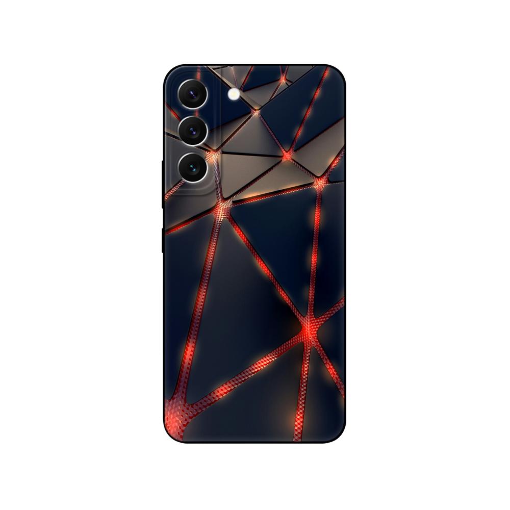 Pro Samsung Galaxy S22 | S22+ | S22 Ultra 5G Pouzdro Pro Samsung S22 Plus Zadní kryt telefonu černé tpu pouzdro růžové Anime vesmírné auto