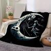 1pc The Nightmare Before Christmas Printing Blanket - Soft, All-Season Throw for Living Room, Bedroom,Personalized Gift with Adorable Cartoon Design