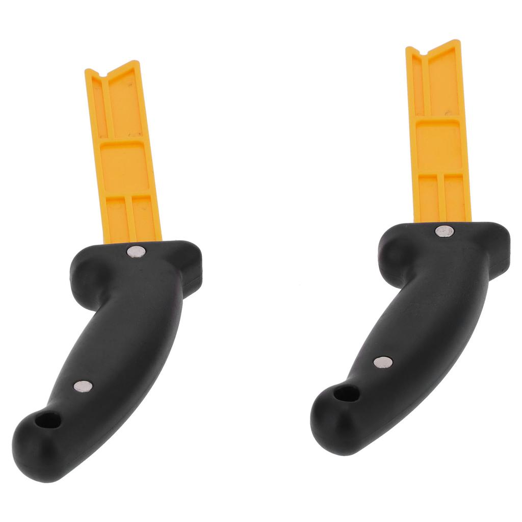 2Pcs Magnet Woodworking Push Stick ABS AntiSlip Saw RustResistant Hand Operated Tools