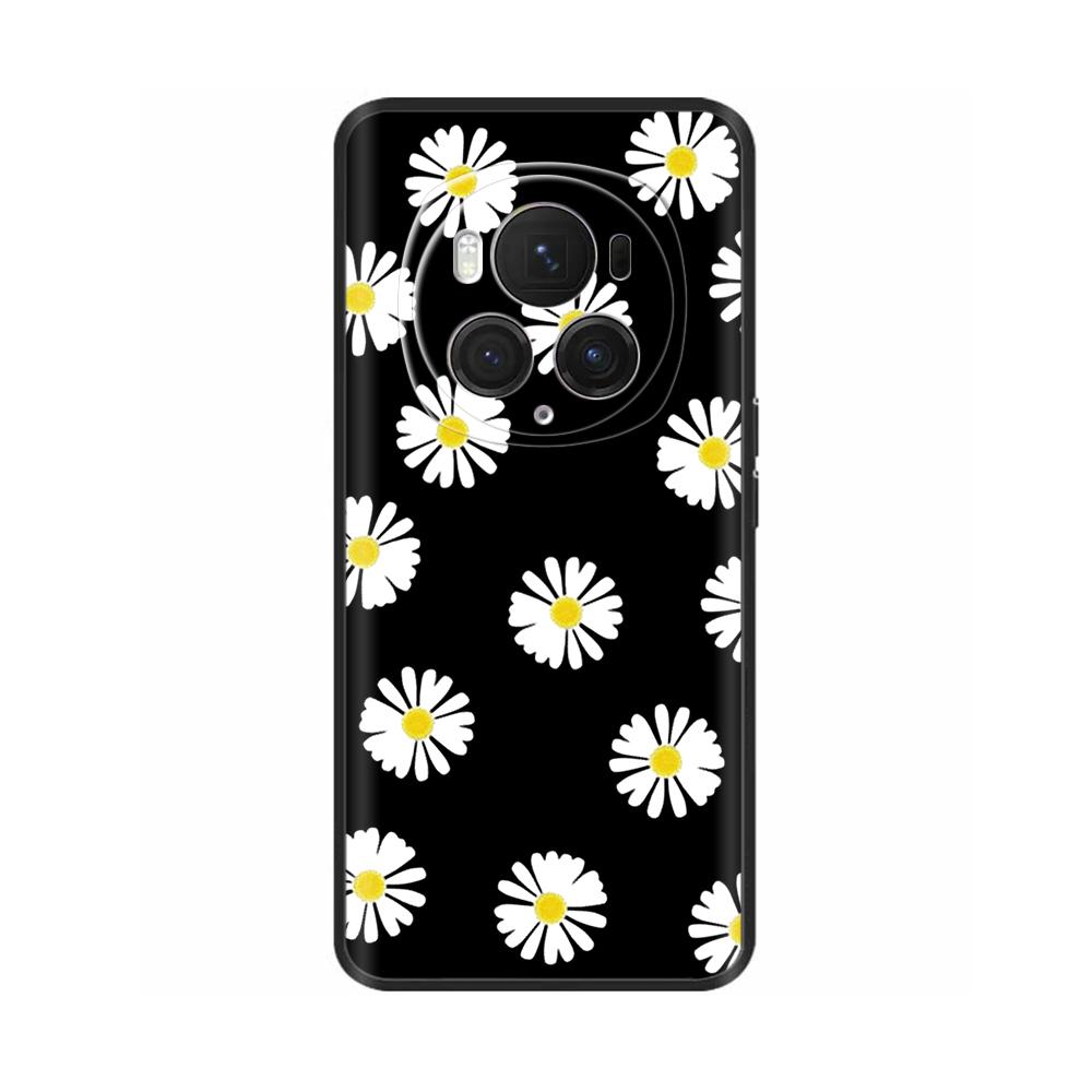 For Honor Magic6 Pro 5G Case Back Cover For Honor Magic6 5G Soft Black Silicone Fashion Phone Case For Magic 6 Pro Coque Fundas