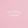 New MLB Los Angeles Dodgers SS24 Sweatshirt Unisex Pink 3AMTB1141-07PKM
