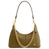Juliet 27 Quilted Detail Lambskin Leather Shoulder Bag Large Women Shoulder Bag Light-Olive-Green CDZ65-B4YTH