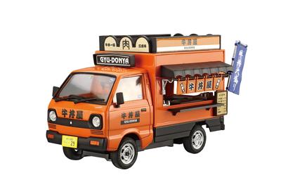 Aoshima Bunka Kyozai Mobile Sales Series 9 Rindfleischschüssel-Laden Plastikmodell (AOSHIMA) 1/24 Nr.