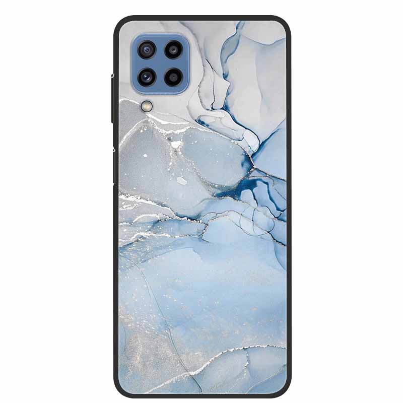 For Samsung Galaxy A12 Case Marble TPU Silicone Soft Phone CoverFor Samsung Galaxy M12 Case Samsung F12 Protector Gift New Para