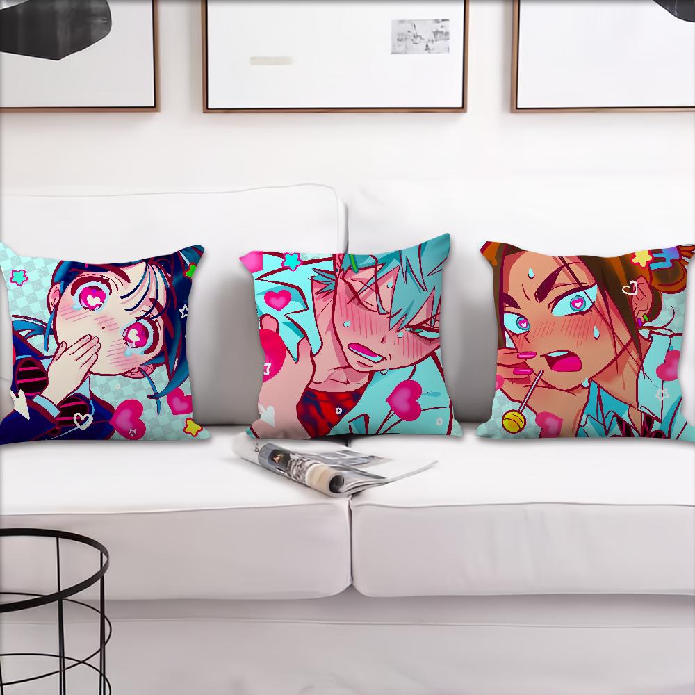 soft Comfortable s-Stage Pillow anime Case for a-Alien Sofa Living Room Home office Decor Protective Covers